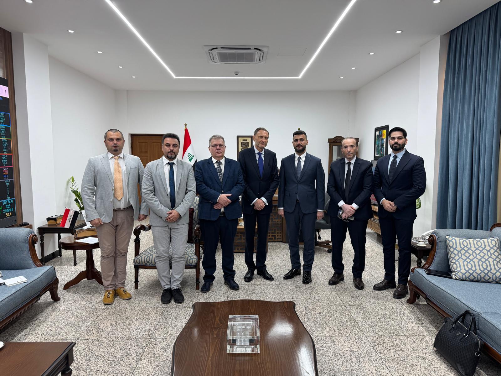 Group photo from a meeting in Iraq
